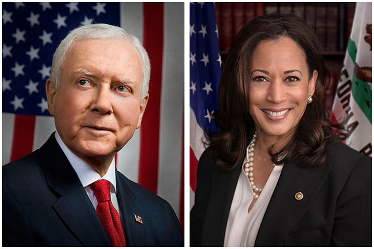 kamala harris orrin hatch marijuana