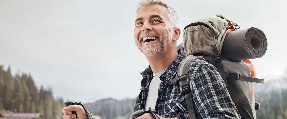 Marijuana on Male Fertility - Image of Man Hiking